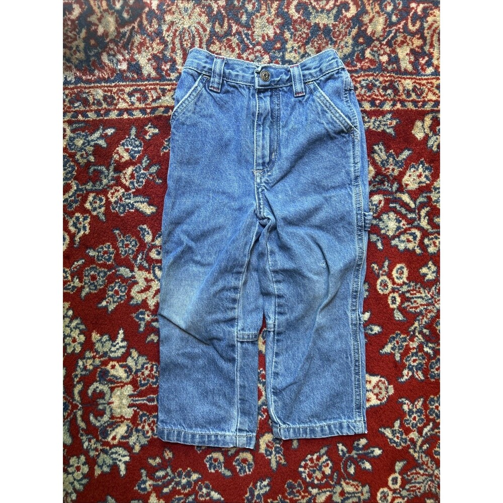 Vintage Y2K Cherokee Cargo Jeans Boys Size 3T Skater Baggy Youth 90's